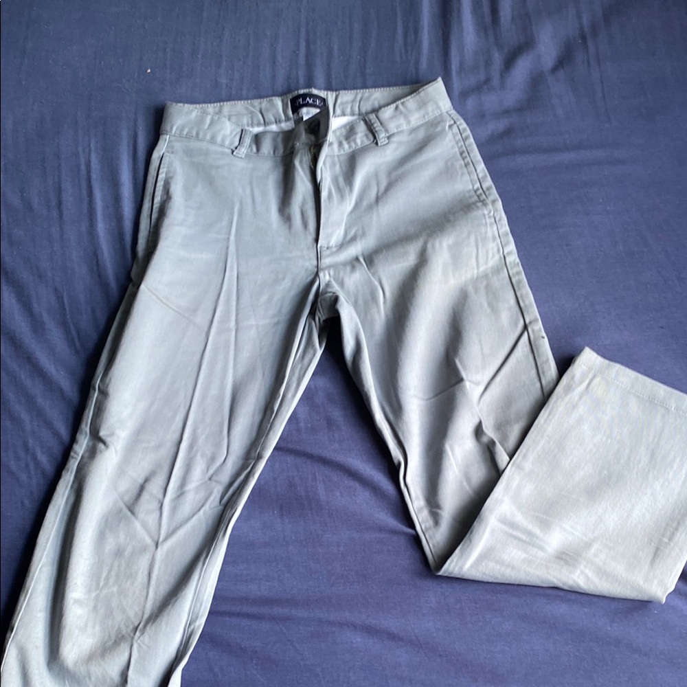 J. Crew Gray Chinos Classic Fit